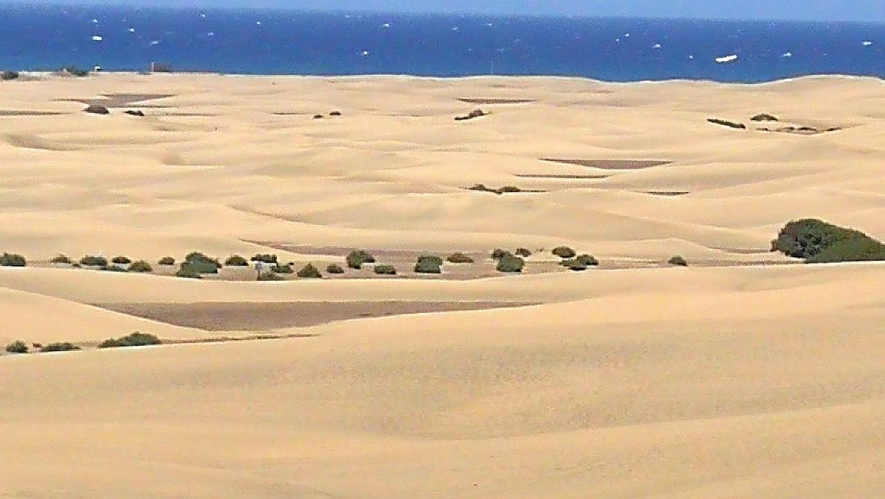 Green Sea Top Bungalow jardin Appartement Maspalomas  Buitenkant foto