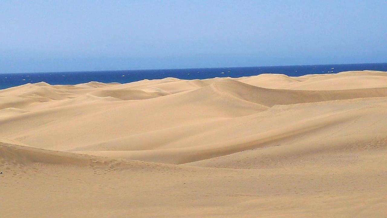 Green Sea Top Bungalow jardin Appartement Maspalomas  Buitenkant foto