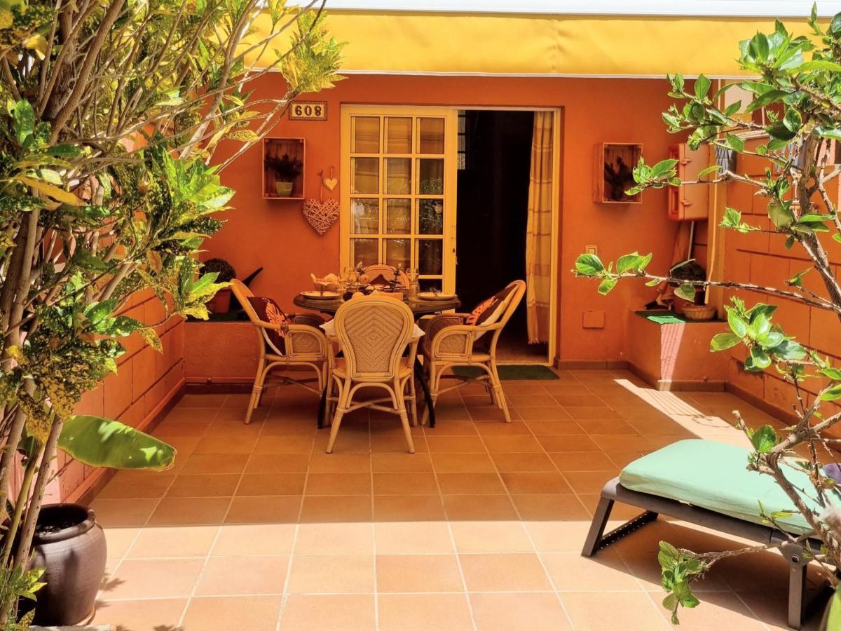 Green Sea Top Bungalow jardin Appartement Maspalomas  Buitenkant foto