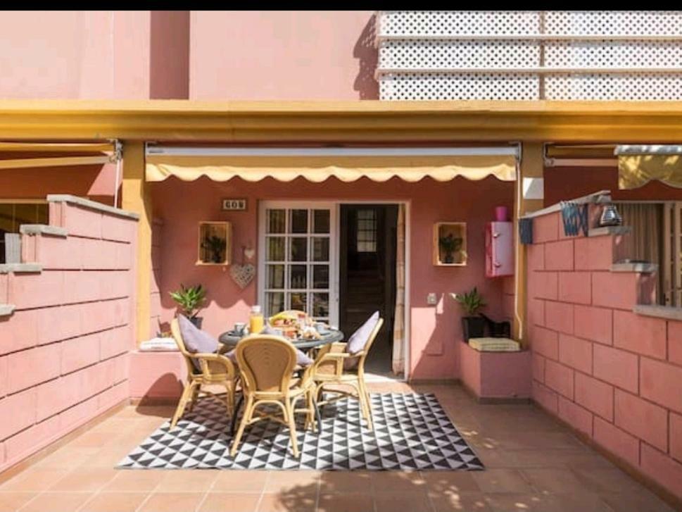 Green Sea Top Bungalow jardin Appartement Maspalomas  Buitenkant foto