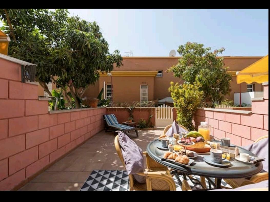Green Sea Top Bungalow jardin Appartement Maspalomas  Buitenkant foto