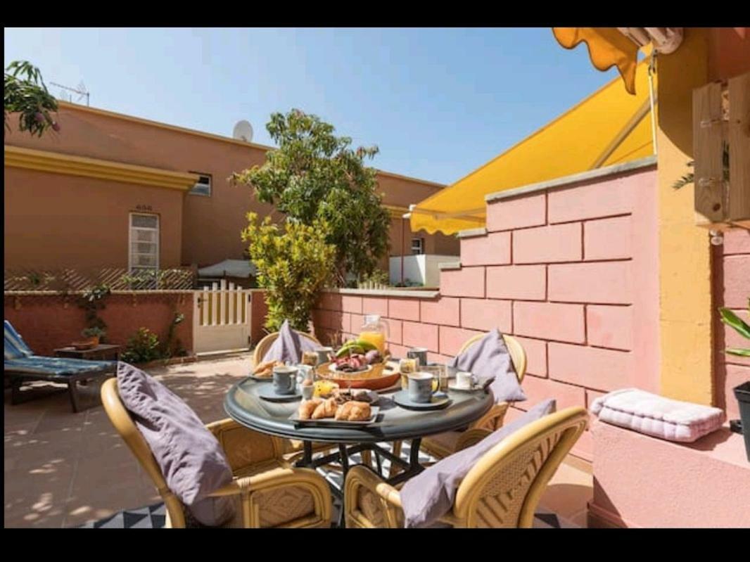 Green Sea Top Bungalow jardin Appartement Maspalomas  Buitenkant foto