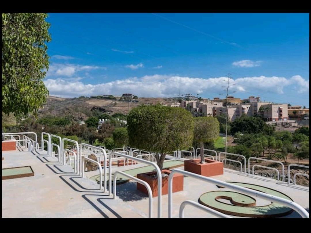 Green Sea Top Bungalow jardin Appartement Maspalomas  Buitenkant foto